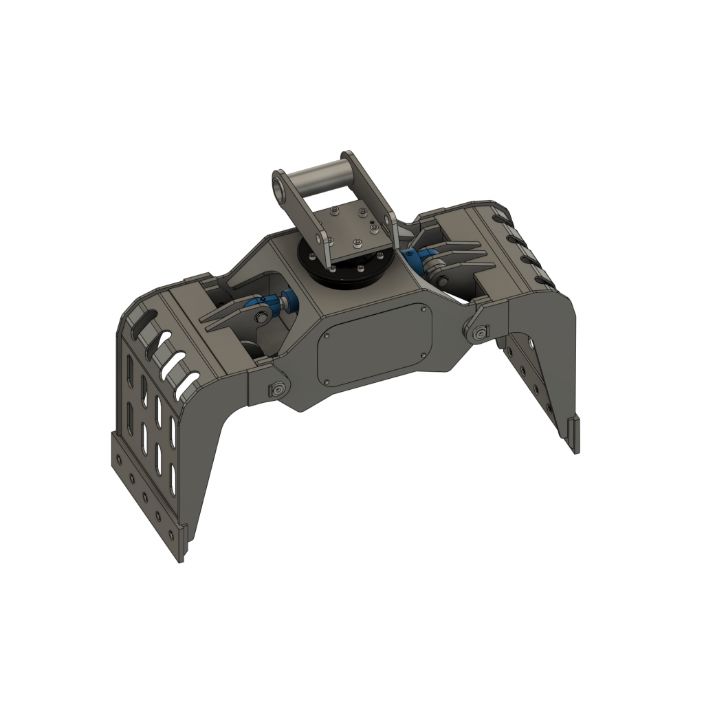 Sortiergreifer für Terex TW85 – Ansicht 1
